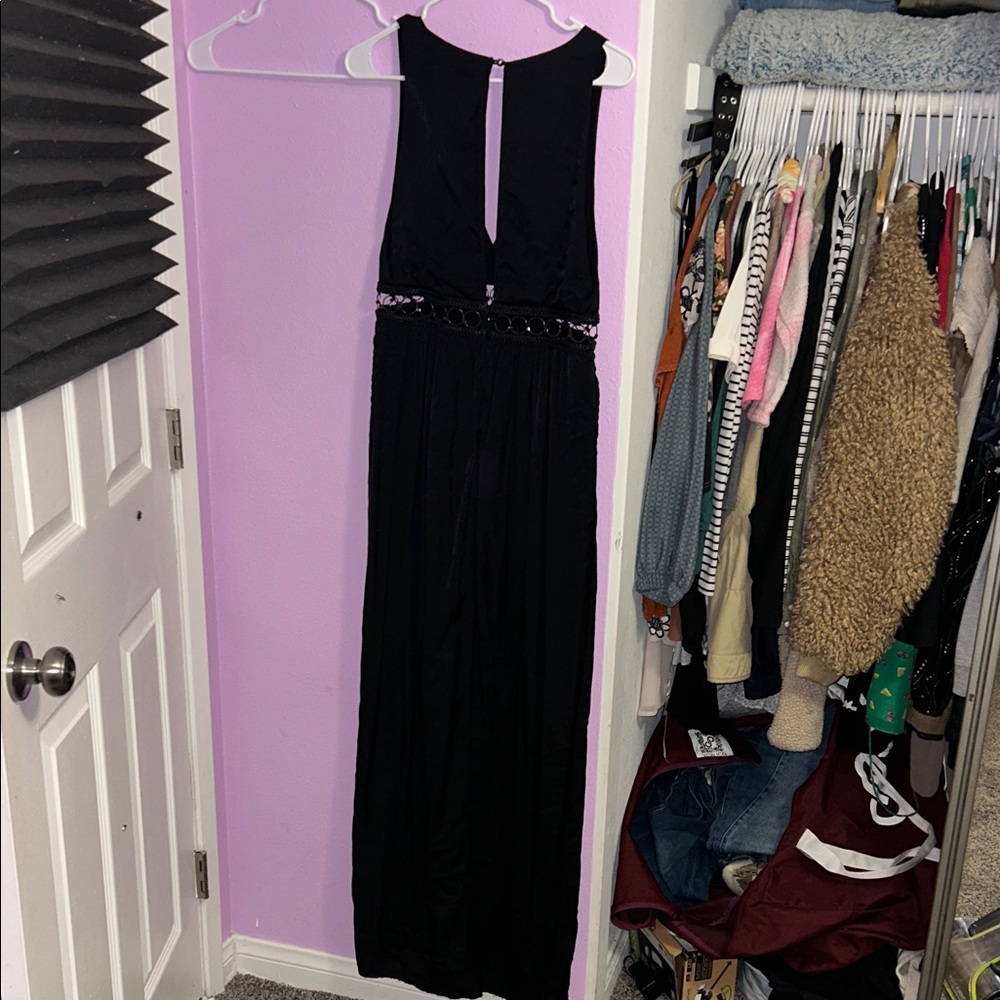 Elegant Black maxi dress